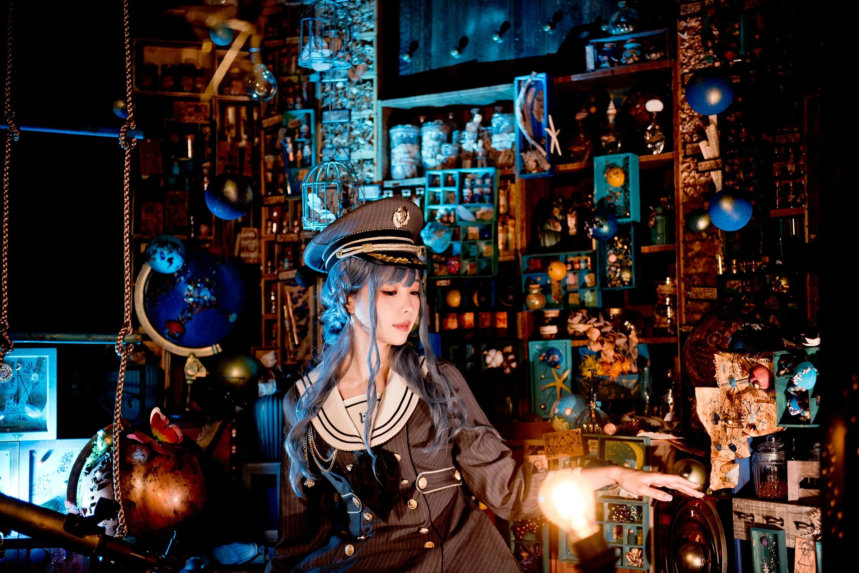 ElyEE子 – NO.90 [2020 Ely Collection] Digital photo set 10套-9 Star Captain [39P]插图5